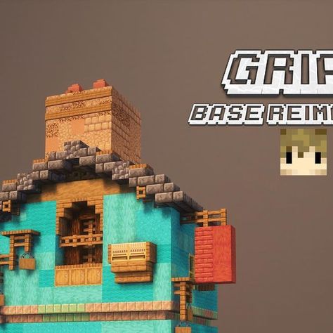 Krio on Instagram: "Grian Base Reimagined   Hey guys, today I reimagined @grianmc Hermitcraft season 10 base. Instead of a mountain side house I imagined it to be a fishing house for Grian. I hope you enjoy!  For more builds: 👤-Follow @kriosucks  📺-Check Out My YT 📤-Share The Post   Information:  Built By: @kriosucks  Version: Java 1.20.1 Shaders: Rethinking Voxels  Built on @meta_union   ———————————————— Tags: #minecraft #mcpe #minecraftbuild #mcbuilds #minecraftjava #minecraftonly #minecraftideas #minecraftinspiration #minecraftart #minecraftdesign #minecraftdesigns #minecraftmedieval #hermitcraft" Hermitcraft Season 10, Minecraft Fishing House, Fishing House, Minecraft Images, Sonic Videos, Minecraft Mod, Minecraft Medieval, Minecraft Survival, Minecraft Architecture