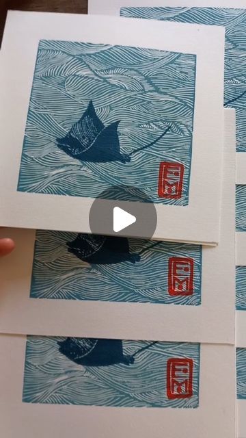 Ewa Medrek on Instagram: "Under water....  #linocut #linogravure #linolschnitt #reliefprint #xilograbado #xilography #gravure #limitededitionartprints #handprinted #printmaking #underwater #multiblockprint" Water Linocut, Relief Print, Under Water, Limited Edition Art Print, Hand Print, Linocut, Printmaking, Block Print, Tattoos