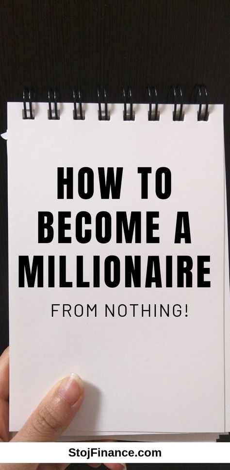 Becoming wealthy doesn't have to be difficult. And in this post I'll teach you how to become a millionaire from nothing. Budget Planer, Become A Millionaire, Mental Training, Savings Plan, How To Become Rich, Millionaire Mindset, Online Teaching, Investing Money, Financial Success