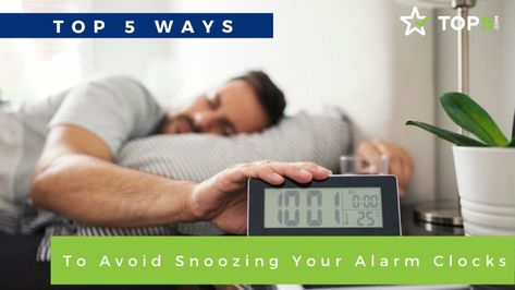 Click to see top 5 ways to avoid snoozing your alarm clocks every morning. #topfive #top5 #alarmclock #sleeping #health #sleepingadvice #funnyphoto  #hilarious Cocktail Van, Morning Alarm, Morning Hacks, Get Up And Go, Rem Sleep, Cute Alpaca, Sleep Cycle, Smart Plug, Alarm Clocks