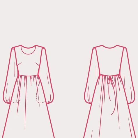 PDF Sewing Patterns on Instagram: "This can be one of the mot difficult parts of sewing your projects - choosing the best fabric…

but not to worry - I got you 💪🏻😊

🎁 Here are some explantations of 8 different fabrics that you can use for the Cindy dress (and here they are listed out):

+ Cotton
+ Gauze
+ Chiffon
+ Linen
+ Rayon challis
+ Cotton lawn
+ Satin
+ Crepe

→ I personally used a pretty burgundy linen blend for my Cindy dress in the photos

Which fabric did you / would you use for these Cindy dress? Let me know 🥰

#sewingpattern #dacindydress" Cindy Dress, Clothing Design, Pdf Sewing Patterns, I Got You, Different Fabrics, Linen Blend, Lawn, Sewing Patterns, Chiffon