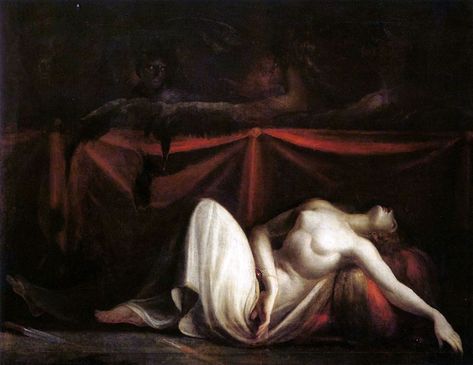 Rapid Personality Change and the Psychological Rebirth Henry Fuseli, Istoria Artei, Lady Macbeth, Horror Pictures, William Blake, Greek Myths, Ancient Greece, Art Movement, Dark Art