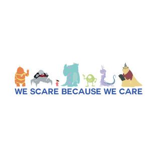 We Scare Because We Care Monsters Inc, We Scare Because We Care, Wallpaper For Facebook, Cricut Stickers, Dream Birthday, Disney Stickers, Disney Quote, Computer Wallpapers, Disney Emoji