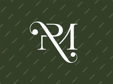 Premium Vector | Rm modern classic and mature monogram the unique serif font makes the logo look attractive Rm Initials Logo, Rm Monogram Logo, V Monogram Logo, Rm Monogram, Rm Logo, Doctors Office, Look Attractive, Gallery Wallpaper, Doctor Office