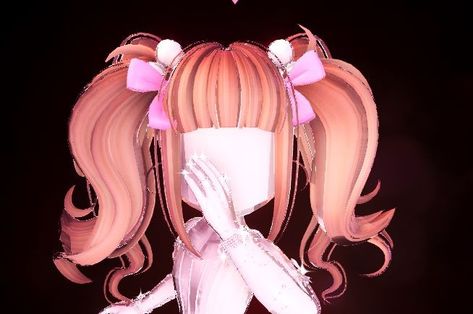 Gyaru Hair Combos Royale High, High Tips, Royals High, Gyaru Hair, Royal High Outfits Ideas Cheap, Rh Outfits, High Hair, Royal Clothing, Aesthetic Roblox Royale High Outfits