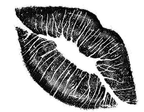 Lips tattoo stencil Black Lipstick Tattoo, Kiss Drawings Outline, Black Lip Tattoo, Lipstick Print Tattoo, Lip Tattoo Stencil, Black Kiss Tattoo, Lip Stain Tattoo, Black Lips Tattoo, Lip Neck Tattoo