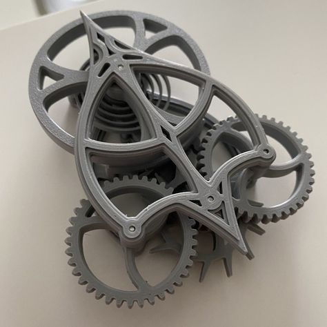 3D Printable Tourbillon Mechanica Escapement Mechanism by Dan 3d Print Files, Stl Files, 3d Printable, Print Models, Dremel, Print Pictures, 3d Printing