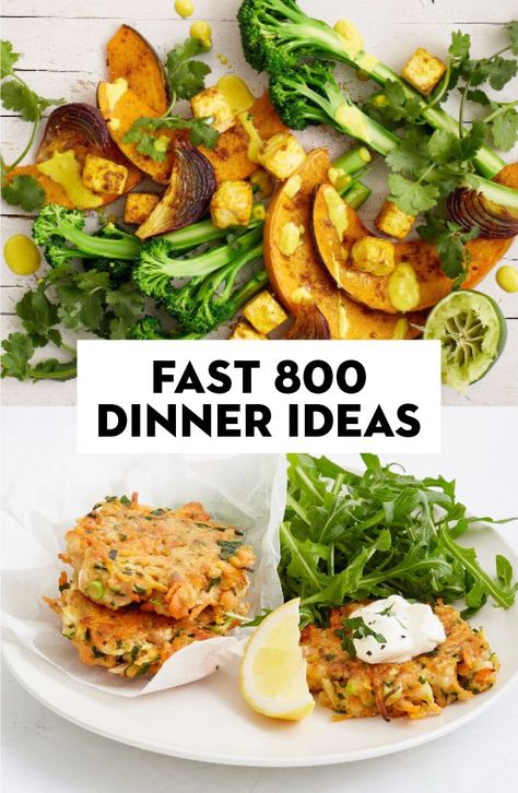 Low-calorie dinner ideas to kickstart your weight-loss 800 Calorie Meal, 800 Calorie Diet Plan, 800 Calorie Meals, Fast 800 Recipes, The Fast 800, 1200 Calorie Diet Meal Plans, 800 Calorie Diet, Fast Food Diet, Fast 800