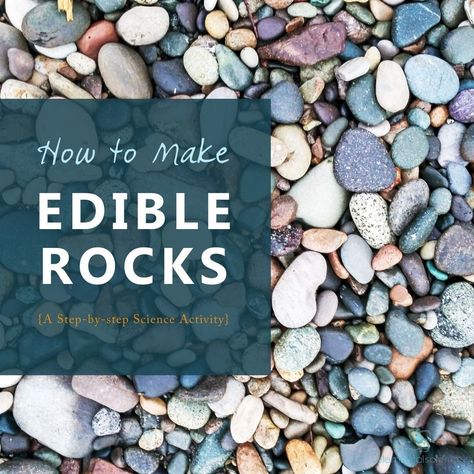 Candy That Looks Like Rocks, Edible Soil Recipe, How To Make Edible Rocks For Cakes, Chocolate Rocks How To Make, Edible Rocks For Cake, Geology Cupcakes, Geology Party Food, Geology Themed Birthday Party, Geology Cake Ideas