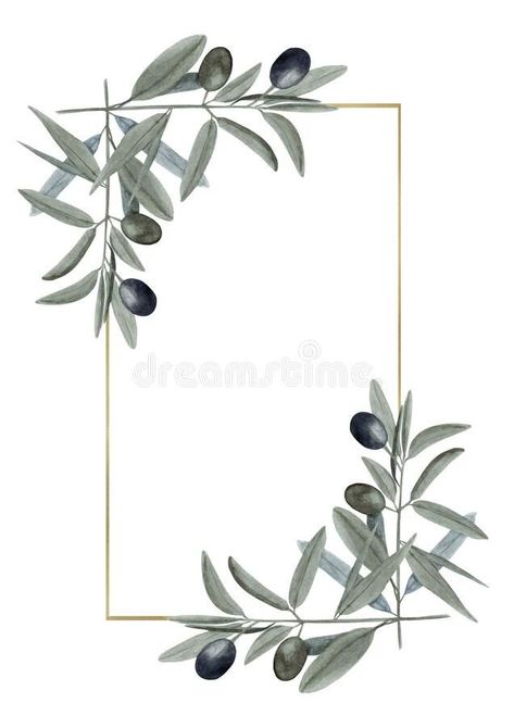 Olive Branch Drawing, Olive Branch Art, White Background Template, Space Royalty, Branch Drawing, Green Picture Frames, Baby Crafts Diy, Black Fruit, Olive Branches