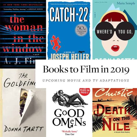 2019 has some promising series or movies based on books, great news for book lovers and film alike. Of course, while most semi-popular books are getting adapted into movies and TV series nowadays, actually seeing them make it to the screen is another issue (as opposed to lingering in developmental limbo). Here’s a list of ... Movies Based On Books, Books To Movies, Future Aspirations, Best Book Club Books, Binding Book, Book Club Reads, Reading Goals, Word Nerd, Book Challenge