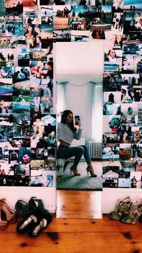 14 Decorations That Your Mirror Needs To Have The Best Selfies on Instagram Elegant Dorm Room, Modern Laundry Rooms, Tumblr Rooms, Cute Dorm Rooms, Laundry Room Cabinets, Dorm Room Inspiration, Room Deco, Room Goals, Teen Room