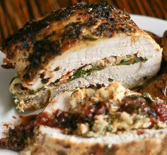 Stuffed Pork Roast, Pork Roulade, Stuffed Pork, Turkey Recipes Thanksgiving, Pork Tenderloin Recipes, Main Course Recipes, Pork Dishes, Sunday Dinner, Pork Loin