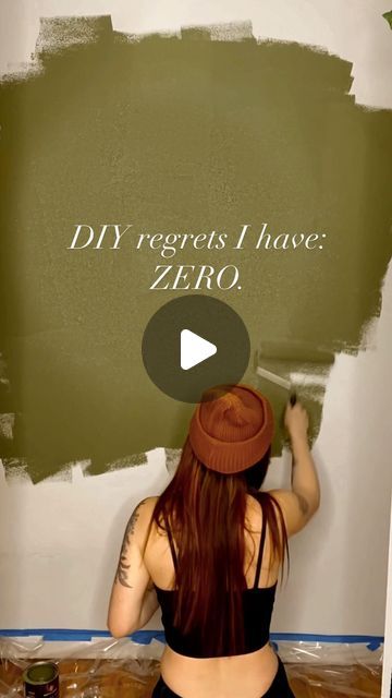 Rachel Iwanyszyn 🌙 on Instagram: "Regrets that I have for DIYing any rental space: ZERO 🤣 I love every diy I’ve ever done! I’ve done murals, peel & stick wallpaper, re-did the finish on my countertops & painted them marble by hand, painted cabinets, numerous walls, decals… you name it! Truthfully if it came down to me losing the deposit it would be worth the joy I’ve gotten from these projects 🥰 let me know which one was your favorite! #diyhomedecor #trendingreels #diyhome" Hand Painted Wall Murals Diy, Rachel Iwanyszyn, Painted Cabinets, Rental Space, Diy Wallpaper, Marble Wallpaper, Peel Stick Wallpaper, Which One Are You, Painting Cabinets