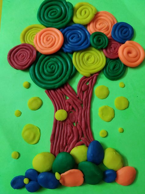 Tree Collage, The Giving Tree, Art Easy, Colorful Trees, Forest Art, Tree Crafts, Magical Forest, School Art, Tree Art