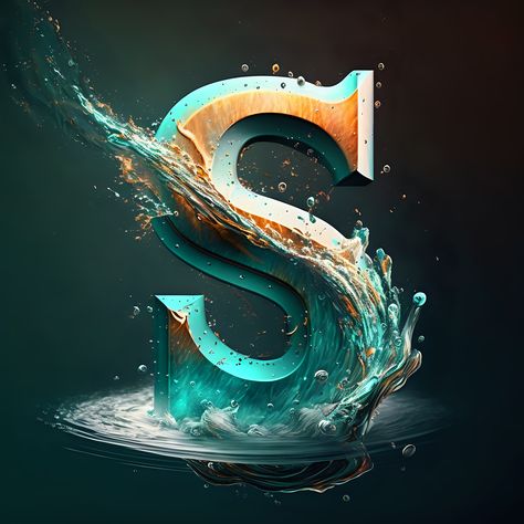 REALISTIC WALPAPER 8K S Latter Pics Dp, A Word Letter Wallpaper, S Pics Letter, S Alphabet Wallpaper, A To Z Letter Design, S Letter Images Stylish, Typography Creative, Iphone Wallpaper Texture, S Letter Images