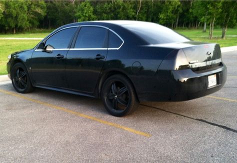 2010 Black Chevy Impala. Ready for my new Expedition. Black Chevy Impala, 2010 Impala, Black Impala, Impala Ltz, Chevy Impala, Pretty Cars, Car Guys, Car Decoration, Vroom Vroom