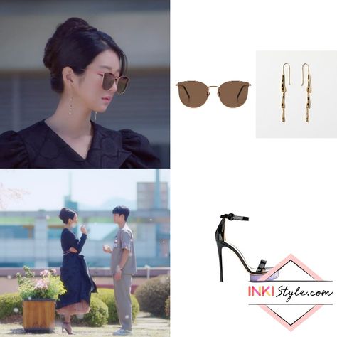 \'It\'s Okay To Not Be Okay\' Episodes 1-2 Fashion: Seo Ye-Ji As Ko Moon-Young | InkiStyle Kdrama Clothes, Young Outfit, Rain Earrings, Ye Ji, Drama Fashion, Bts Clothing, Lawyer Fashion, Its Okay To Not Be Okay, Magda Butrym