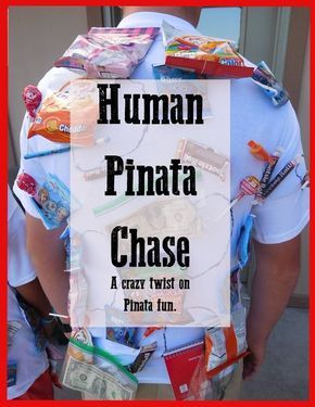 Dad wanted to race the grandkids. He gets to be the pinata Human Pinata, Cousin Camp, Youth Group Ideas, Summer Youth, Reunion Games, Family Reunion Ideas, Family Reunion Games, Youth Games, Youth Groups