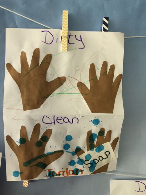 Clean & Dirty Clean And Dirty Activity For Kids, Cleaning Activities For Preschool, Opposite Words, Alphabet Activities Preschool, Activities Preschool, Old Room, Sorting Activities, Program Ideas, Late Fall