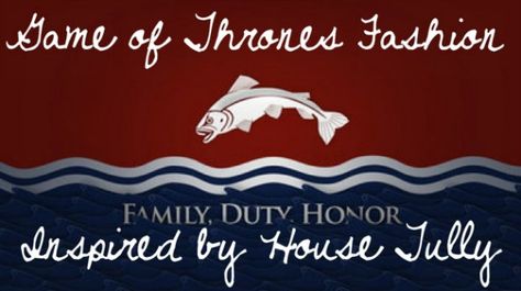 Game of Thrones Fashion: Inspired by House Tully Tully Aesthetic, Tully Game Of Thrones, House Tully, Game Of Thrones Party, Fire Book, Hbo Game Of Thrones, Youtube Movies, 2018 Movies, Game Of Thrones Art