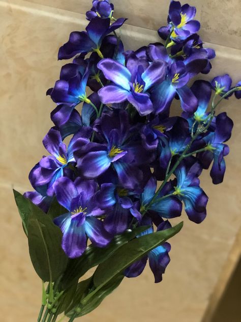 Galaxy Orchid, Purpl Blue, Turquoise Wedding Flowers, Artificial Silk Orchid, Silk Orchid Flowers 6-16 Stems Total Length : 69cm/27.1'' ,each stems have 8pcs flowers head (6pcs big flowers head with size of 8cm/3.15'' and 2pcs small size flowers head ) Usage: DIY wedding bouquets, centerpieces, table flowers, Arrangements, wedding project, home decoration, Bride shower ,Boho wedding / rustic wedding decoration ,birthday party ,etc . About the shipping Generally it takes 9-25 days to US, 10-30 da Garden Wedding Flowers Arrangements, Blue Turquoise Wedding, Blue Orchid Bouquet, Galaxy Orchid, Turquoise Wedding Flowers, Purple Turquoise Wedding, Blue Orchid Wedding, Blue Orchid Flower, Galaxy Flowers