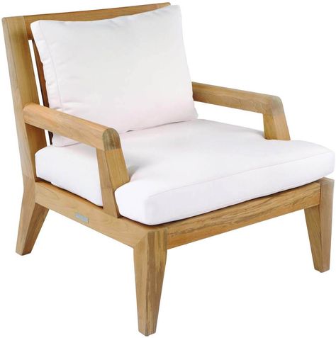 Kingsley-Bate Mendocino Lounge Chair Furniture Cleaning, Teak Patio Furniture, Teak Lounge Chair, Luxury Outdoor Furniture, Backyard Furniture, Teak Sofa, Replacement Cushions, Living Styles, Teak Outdoor