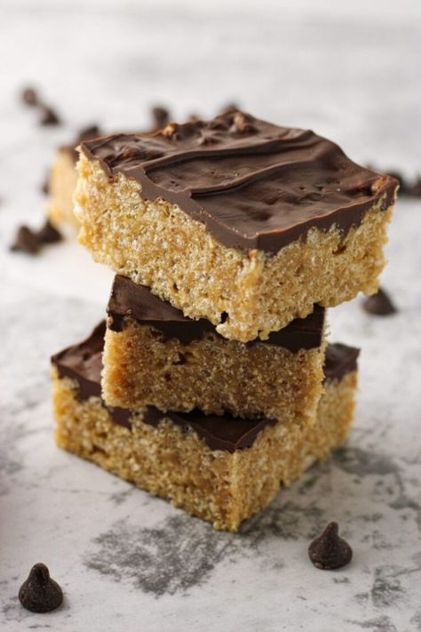 Peanutbutter Ricekrispie Bars, Rice Krispie Chocolate Covered, Peanutbutter Ricekrispies, Chocolate Covered Rice Crispy Treats, Loaded Rice, Chocolate Covered Rice Krispies, Peanut Butter Rice Krispie Treats, Chocolate Coconut Cookies, Peanut Butter Rice Krispies