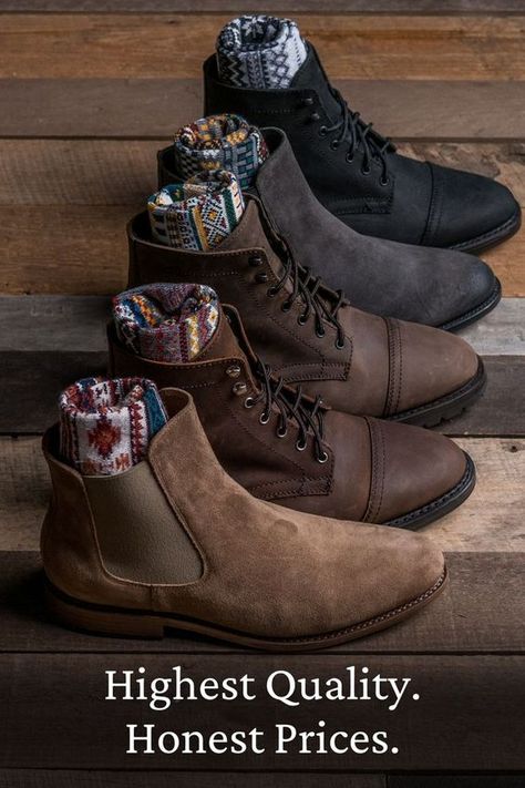 Built to look good & last. Brown Work Boots, Boots Outfit Men, Mens Business Casual Outfits, Thursday Boots, Stylish Men Casual, Men Stylish Dress, Guys Clothing Styles, Mens Boots Fashion, Cool Outfits For Men