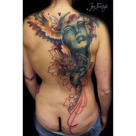 Freestyle Tattoo, Jay Freestyle, Tattoo 2015, Body Modification Piercings, Dali Tattoo, State Tattoos, My Demons, Art Studio Design, Fresh Tattoo