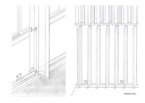 Vertical louvers on high school by Batlle & Roig [500] | filt3rs Vertical Louvers, Louver Design, Urban Sanctuary, Apartments Building, Facade Detail, Wood Facade, Concept Models Architecture, Facade Architecture Design, Joinery Details