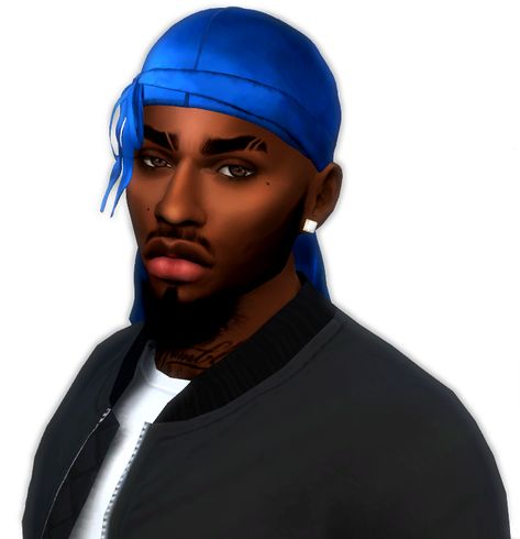 XxBlacksims — simbae😍😍 cc used Bomber Jacket by @darte77 Durag... Sims 4 Durags, Xxblacksims Hair Male, Durag Sims4, Sims 4 Cc Men Durag, Sims 4 Cc Male Hair Waves, Sims 4 Durags Cc, 1910 Hair, Sims4 Accessories, Black Sims