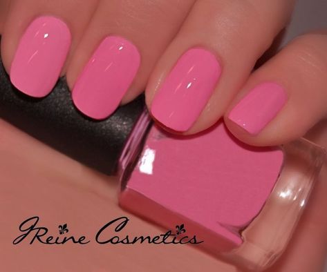 Shades Of Pink Nails, Nail Art Designs For Summer, Summer Nail Color, Nail Spring, Nails Beach, Polish Nails, Pink Polish, Nails Colors, Makijaż Smokey Eye