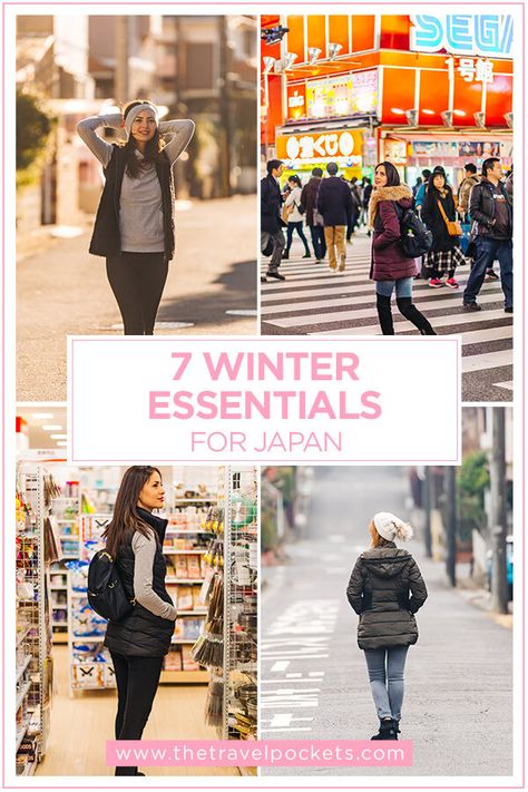 7 Fashion Winter Essentials for Japan - Travel Pockets What To Wear In Japan In December, Universal Studios Japan Outfit Winter, Japan In December Outfit, Tokyo Winter Outfit Women, Japan Winter Style, Winter Asian Outfits, Japan Winter Outfit Women, Tokyo Winter Outfit, Japan Outfit Winter