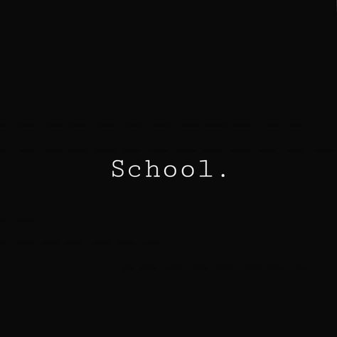 SCHOOL School Icon Instagram Highlight, School Highlight Cover Instagram, School Icon Black, School Icon Aesthetic, Black Background Quotes, Instagram Black Theme, Tipografi 3d, Black And White Instagram, Highlights Instagram