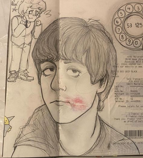 Paul Mccartney Drawing, Paul Mccartney Fanart, The Beatles Drawing, Boy Drawing Sketches, The Beatles Fanart, The Beatles Cartoon, The Beatles Art, Beatles Drawing, Bug Illustration