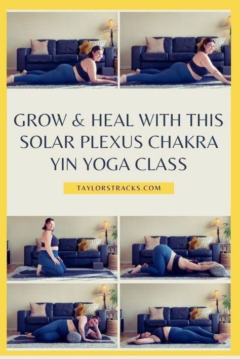 Tap into the energy of your third chakra in this solar plexus chakra yin yoga sequence. Be guided through solar plexus chakra yin yoga poses that create confidence and boost your self-esteem for solar plexus chakra healing. Pay attention to how your Manipura chakra feels, and what emotions come up in this yin yoga class. Find more chakra yoga on taylorstracks.com Chakra Yoga Sequence, Solar Plexus Chakra Yoga, Yin Poses, Difficult Yoga Poses, Solar Plexus Chakra Healing, Yoga For Sciatica, Third Chakra, Yin Yoga Class, Yoga Teacher Resources