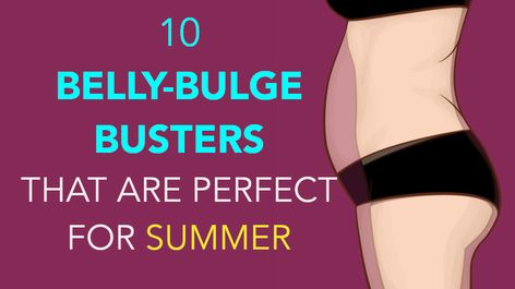 10 Belly Bulge Busters That Are Perfect for Summer - WomenWorking Equipment Free Workout, Stomach Swelling, Water Workouts, Flatten Belly, Fermented Cabbage, Bloated Belly, Water Exercises, Stomach Issues, Healthy Bacteria