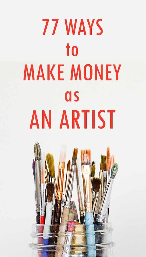 How To Store Canvases, How To Build An Art Portfolio, How To Start Art Business, Art Products To Sell, Artist Advice, Make Money As An Artist, Jobs In Art, Different Forms Of Art, Art Biz