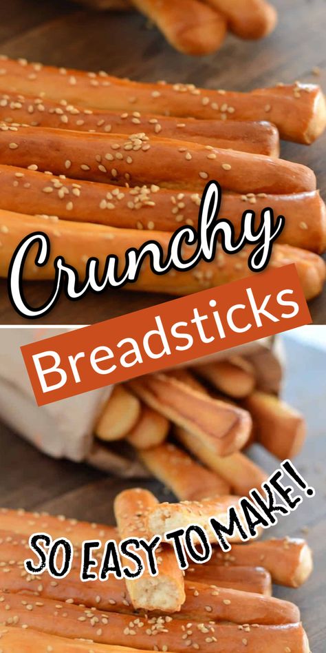 Healthy Breadsticks Recipe, Grissini Breadsticks Recipe, Bread Sticks Recipe Homemade Breadsticks, Crunchy Breadsticks Recipe, Easy Bread Sticks, Crunchy Breadsticks, Grissini Recipe, Italian Breadsticks, Quick And Easy Bread