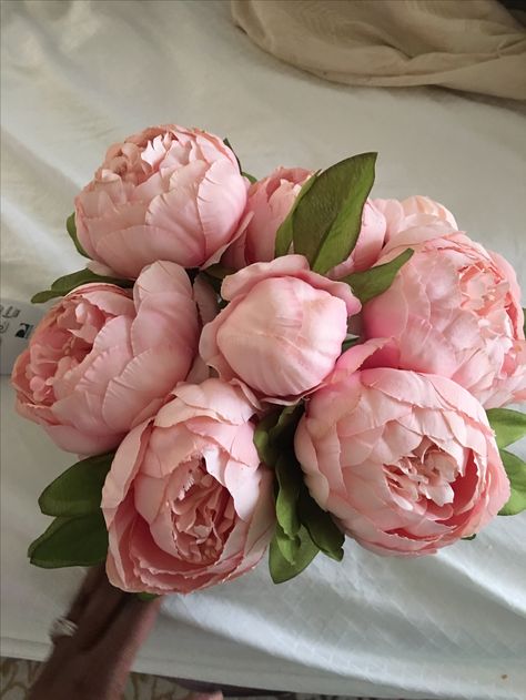 Artificial Peonies Arrangement, Artificial Pink Peonies, Pale Pink Peonies, Artificial Peony, Peony Candle, Silk Peonies, Birthday Board, Christmas List, Birthday Wishes