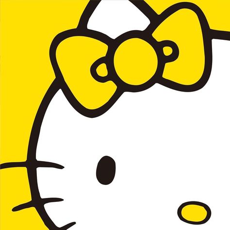 Mimmy White, Mimmy Hello Kitty, Hello Kitty Yellow Aesthetic, Yellow Sanrio Icon, Hello Kitty Mimmy Wallpaper, Hello Mimmy Sanrio, Dark Purple Aesthetic, Yellow Wallpaper, Little Twin Stars