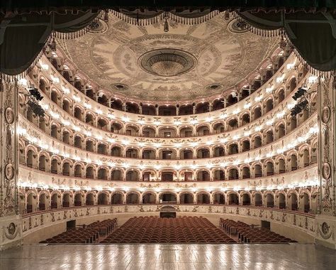 Architectural Symmetry, Theatre Academia, Ange Demon, Architectural Photographers, Theatre Life, Opera Singers, Theatre Kid, Phantom Of The Opera, Concert Hall