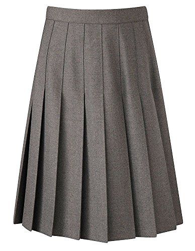 Pleated School Skirt, Knife Pleated Skirt, Polo Shirt Girl, Grey Pleated Skirt, School Uniform Shop, School Skirt, Knife Pleat, Knife Pleats, Pleat Skirt