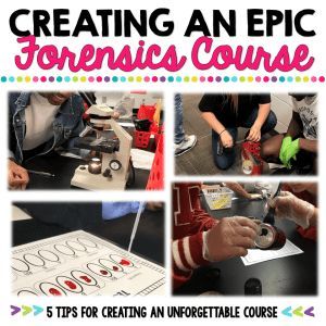 Creating an EPIC Forensics Course Mystery Science Activities, Forensic Science Classroom Decor, High School Science Teacher, Forensic Psychology, Lab Activities, Science Club, Holiday Countdown, Science Lesson Plans, High School Science