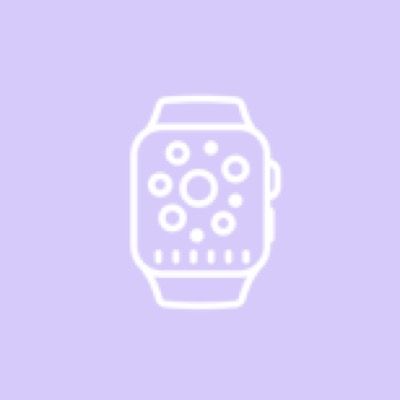 Pastel purple Purple Watch Icon, Pastel Purple Icons, Setting Purple Icon, Samsung Icons, Purple Icons Aesthetic, Purple Ios, Watch Icon, Lilac Aesthetic, Board Icon