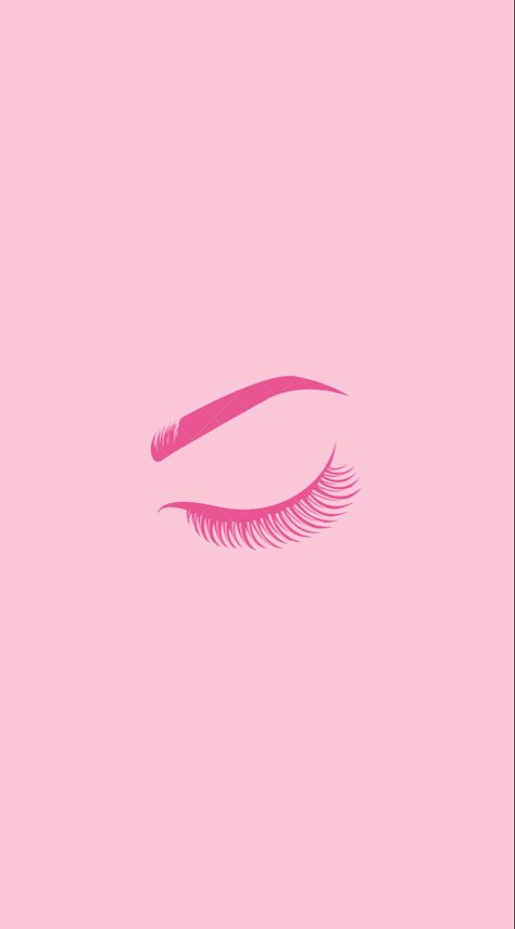 Lash Extensions Pink Aesthetic, Lash Extensions Cartoon, Pink Lash Background, Eye Lashes Aesthetic, Lashes Wallpaper Pink, Pink Lash Aesthetic, Pink Lashes Aesthetic, Lash Background, Brow Salon Ideas