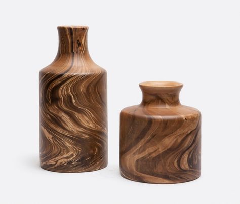 Rivka wood case Branches Decor, Wood Vases, Wooden Vases, Wood Turned Bowls, Wood Turning Ideas, Wooden Decorations, Wooden Home Decor, Art Panels, Amazing Kitchen