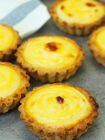 Hokkaido Cheese Tart Recipe, Bake Cheese Tart, Mini Cheesecakes Easy, Coconut Tart, Kek Lapis, Mango Cheesecake, Cheese Tart, Cheese Tarts, Baked Cheese