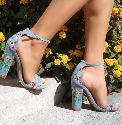 Best Embroidered Shoes On Amazon: Heels And Sandals Perfect For Spring San Francisco Pride Parade, Floral Embroidered Heels, Shoes On Amazon, Embroidered Heels, You Name It, Embroidered Shoes, Hot Heels, Name It, Mom And Dad